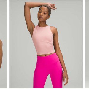 Lululemon key to balance tank size 6 pink puff